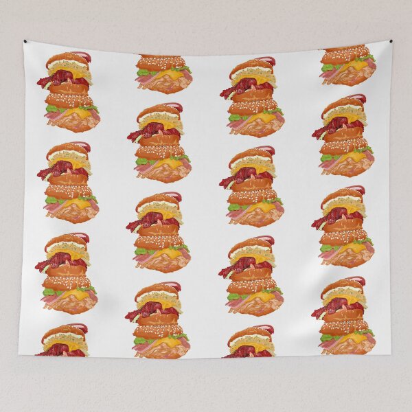 Item preview, Double burger designed and sold by Blacklock-Art.