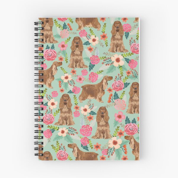 Item preview, Cocker Spaniel floral dogs floral pattern - vintage florals, Cocker Spaniel  designed and sold by PetFriendly.