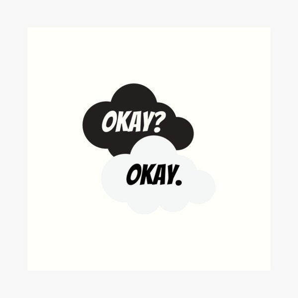 Item preview, The fault in our stars okay? okay designed and sold by Arrows Designs.