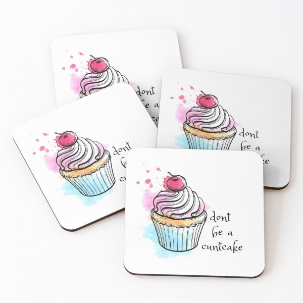 Item preview, dont be a cuntcake designed and sold by thecakeseries.