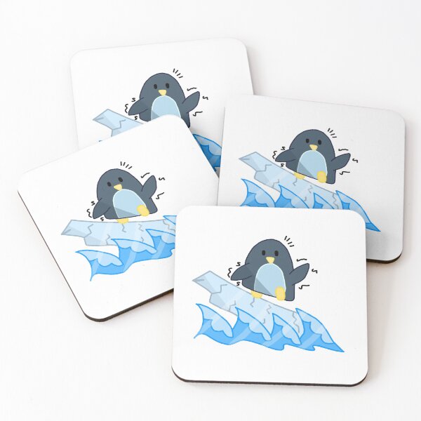 Item preview, Penguin Slipping On Ice designed and sold by dole-mv.