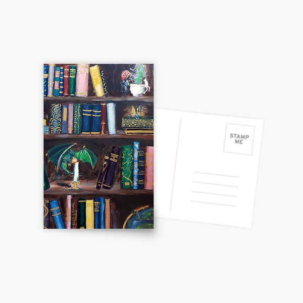 Item preview, The Magical Bookshelf designed and sold by idontdrawlamas.