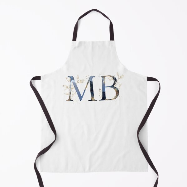 Item preview, Floral Initials MB, Monogrammed Gifts designed and sold by PinkLotusArt.