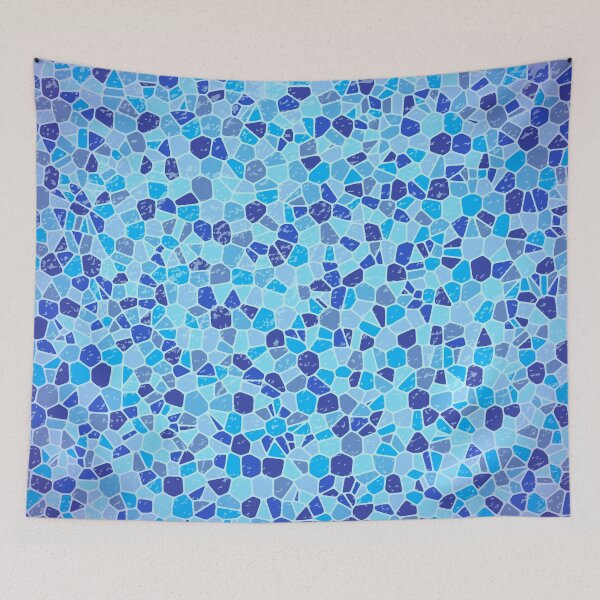 Item preview, Blue Tone Mosaic designed and sold by Vector Scout Lab.