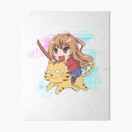 Toradora - Taiga Aisaka - Seate. Art Board Print by Goka-Art