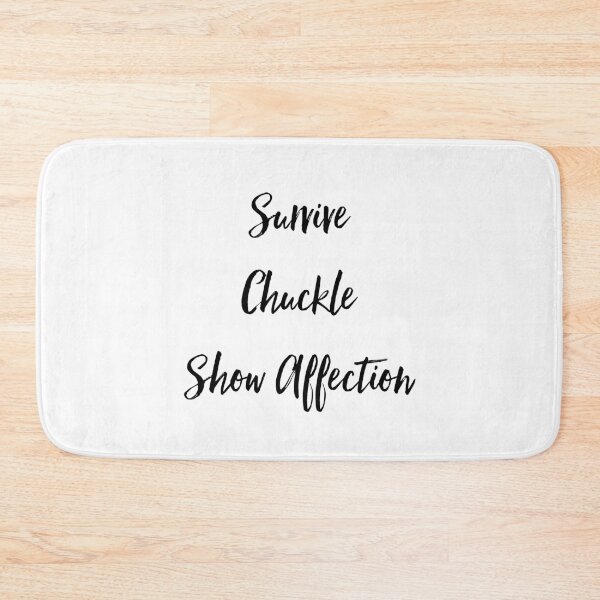 Item preview, Survive, Chuckle, Show Affection designed and sold by flying-flamingo.