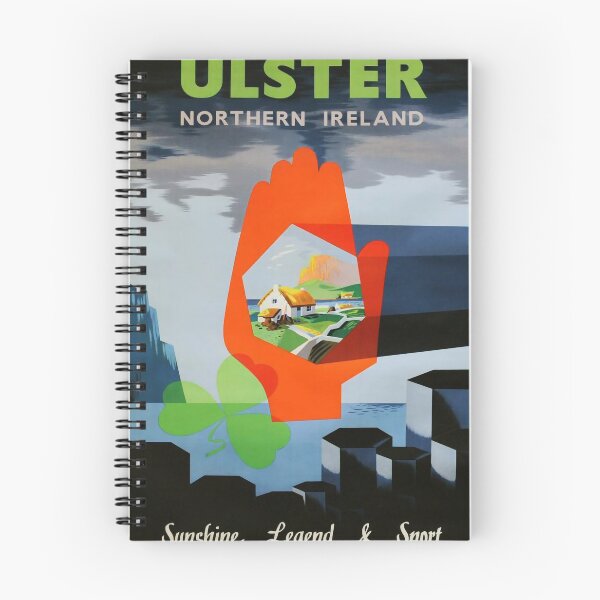 Aperçu de l'œuvre affiche de chemin de fer Ulster créée et vendue par stickart-marek.