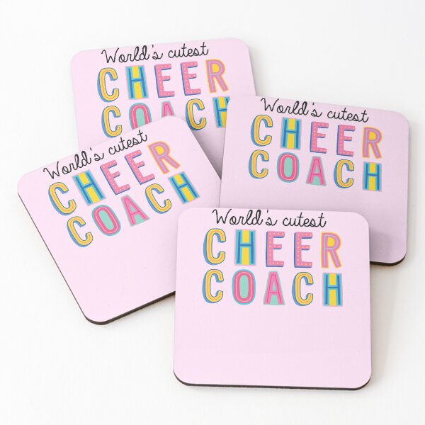 Item preview, Cheer Coach Gifts | World's cutest Cheer Coach designed and sold by betternotes.