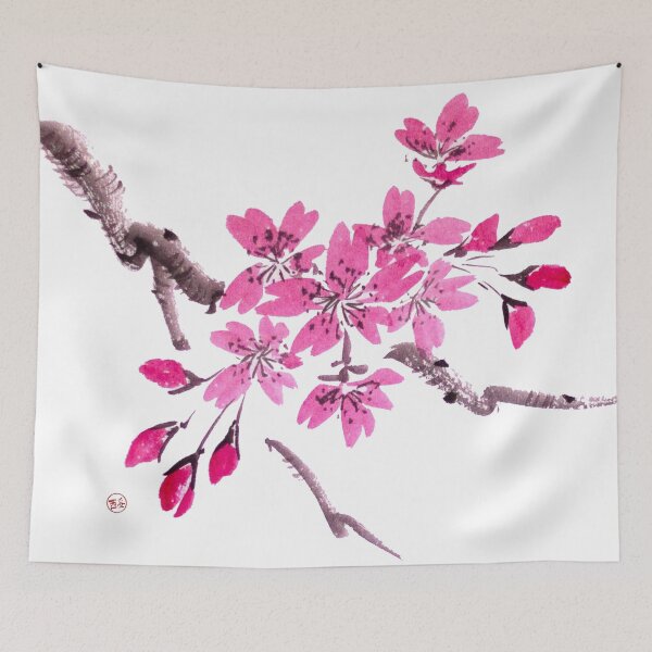 Artikelvorschau, Hanami | Blühender Sakura-Zweig 2 entworfen und verkauft von ladyshekk.