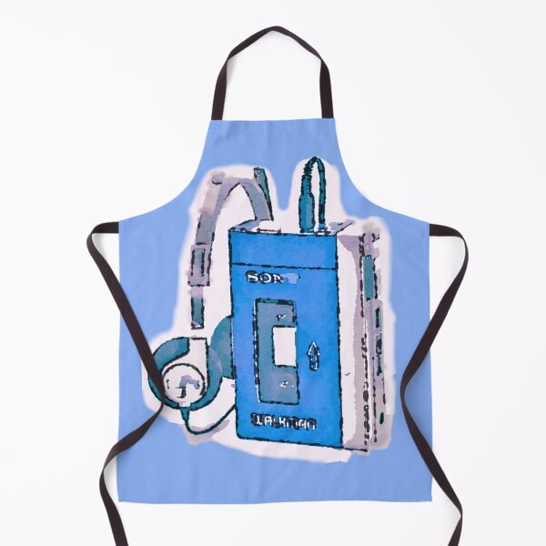 Artikelvorschau, Walkman in Aquarell - BLAU entworfen und verkauft von sillybanana.