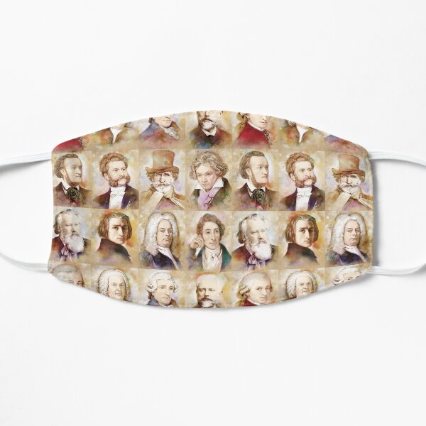 Komponisten: Mozart, Bach, Beethoven und mehr Maske