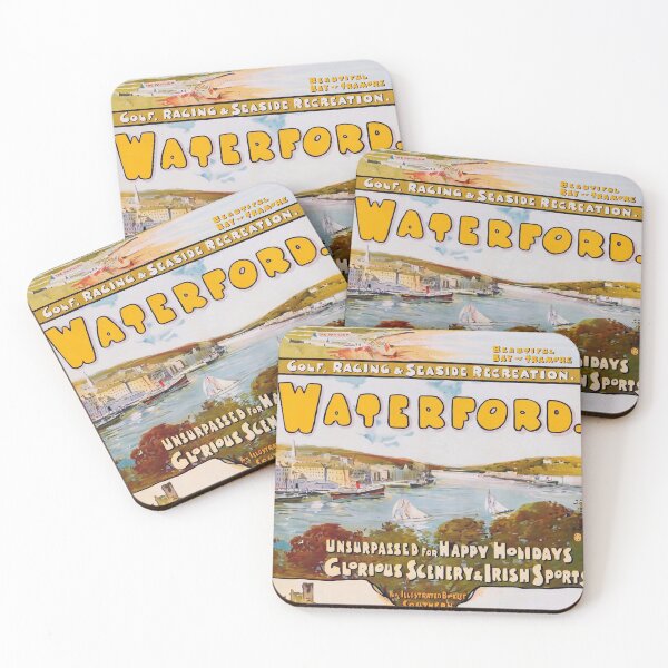 Item preview, Railway Poster Waterford designed and sold by stickart-marek.