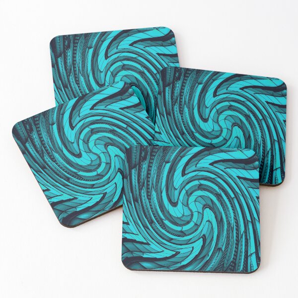 Item preview, Abstract Blue Gradient Building designed and sold by Krystian Stafford.