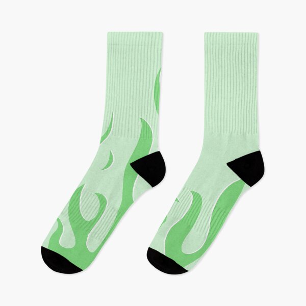 Item preview, green flames designed and sold by shirasticker.