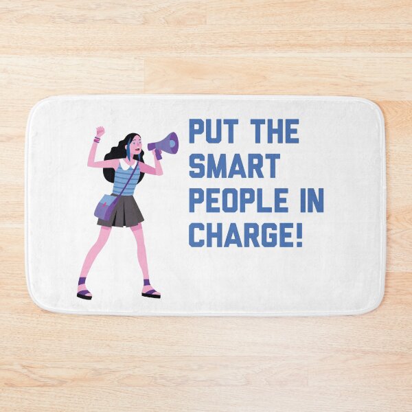 Item preview, Put Smart People in Charge designed and sold by flying-flamingo.
