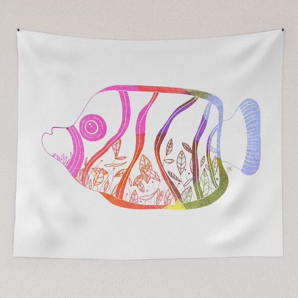 Item preview, Nature fish (color) designed and sold by adeillustrator.