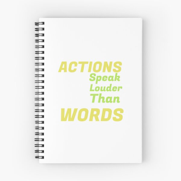 Item preview, actions speak louder than words  designed and sold by Angel1753.