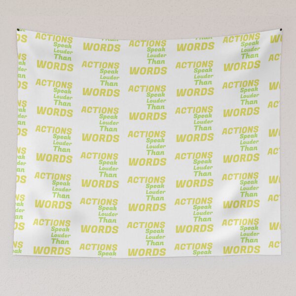 Item preview, actions speak louder than words  designed and sold by Angel1753.