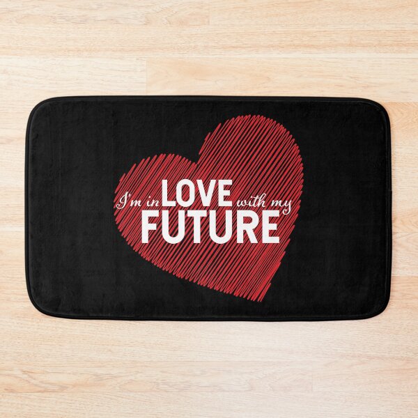 Item preview, I'm in love with my future - red heart designed and sold by LookFrog.