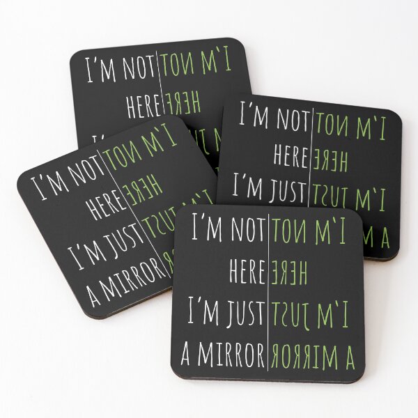 Item preview, My future - I'm not here, I'm just a mirror designed and sold by LookFrog.
