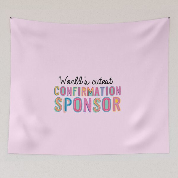 Item preview, Confirmation Sponsor Gifts | World's cutest Confirmation Sponsor designed and sold by betternotes.