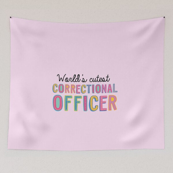 Item preview, Correctional Officer Gifts | World's cutest Correctional Officer designed and sold by betternotes.
