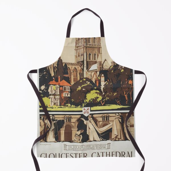 Item preview, Railway Poster Gloucester Cathedral designed and sold by stickart-marek.