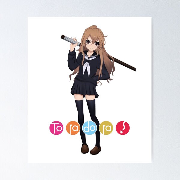 Toradora - Taiga Aisaka - Seate. Art Board Print by Goka-Art