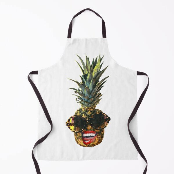 Item preview, Real pineapple with cool sunglasses and a big smile design designed and sold by That Store With the Fun Stuff.