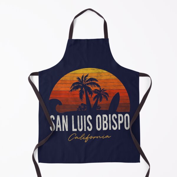 Item preview, San Luis Obispo California Surf Palms Summer Sunshine designed and sold by TheViralMachine.