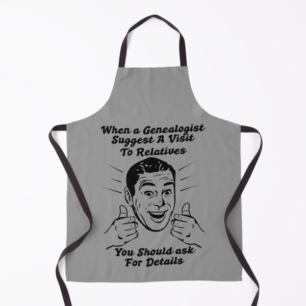 Item preview, Genealogist Visits Relatives Funny Genealogy designed and sold by CharJens.