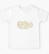 Wibbly Wobbly Timey Wimey - Circular Gallifreyan Kids Tee