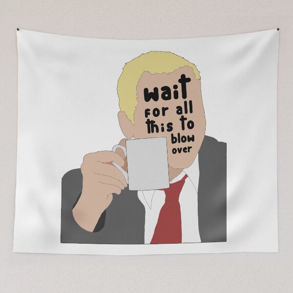 Item preview, wait for all this to blow over (shaun of the dead) designed and sold by Middleton19.