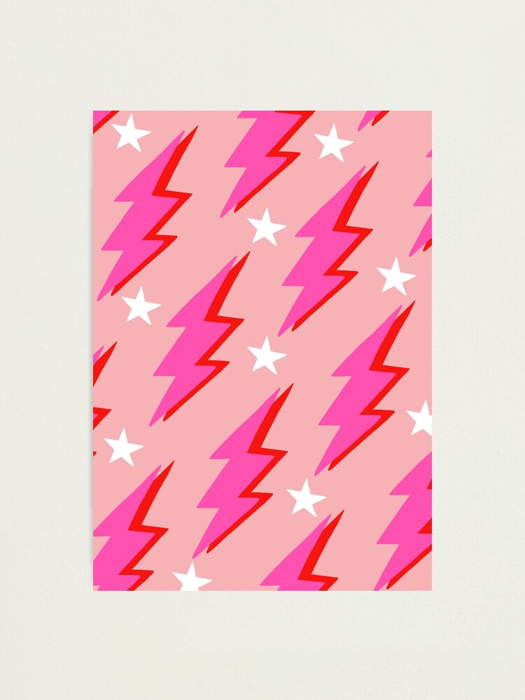 Pink Lightning Bolt