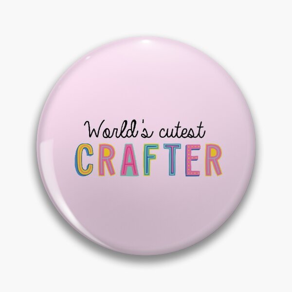 Item preview, Crafter Gifts | World's cutest Crafter designed and sold by betternotes.