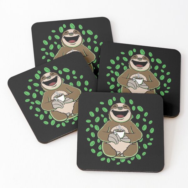 Item preview, Sloth Raining Coffee Beans designed and sold by jonmlam.