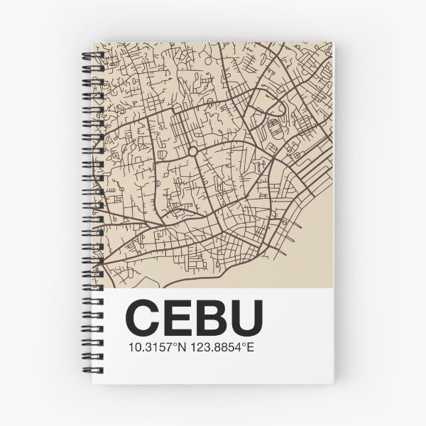 Item preview, Cebu City Map - Kayumanggi Map designed and sold by LoveLocale.