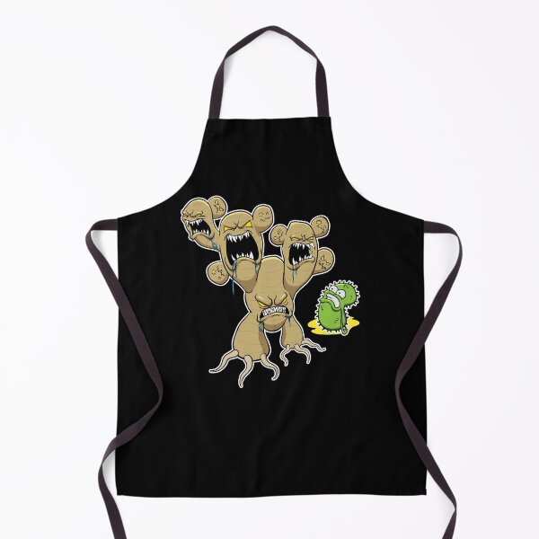 Item preview, Ginger root monster scaring germ bacteria virus designed and sold by jonmlam.