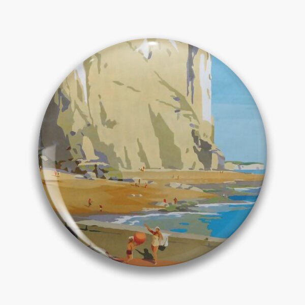 Item preview, Railway Poster Seaford designed and sold by stickart-marek.