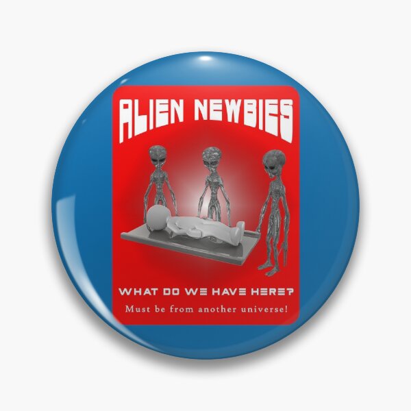 Item preview, Alien Newbies - Red and White designed and sold by TopPopClothing.