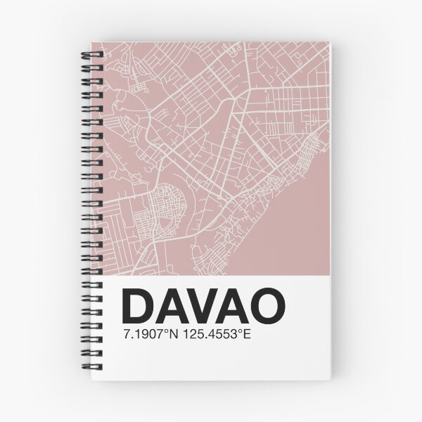 Artikelvorschau, Davao Stadtplan - Rosas entworfen und verkauft von LoveLocale.