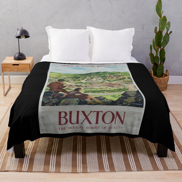 Item preview, Railway Poster Buxton designed and sold by stickart-marek.