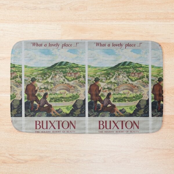 Item preview, Railway Poster Buxton designed and sold by stickart-marek.