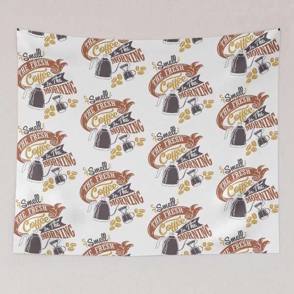 Item preview, Smell the fresh coffee in the morning designed and sold by coffeeapparel.
