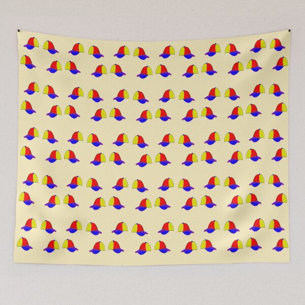 Item preview, Colorful caps pattern designed and sold by tetibright.