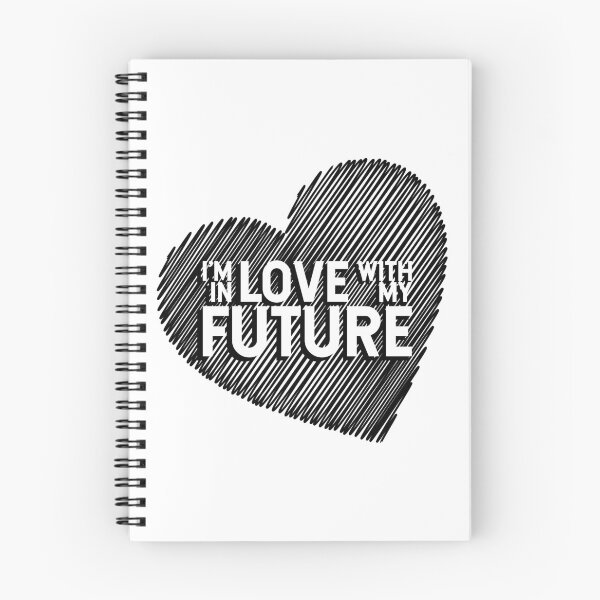 Item preview, I'm in love with my future - black heart designed and sold by LookFrog.