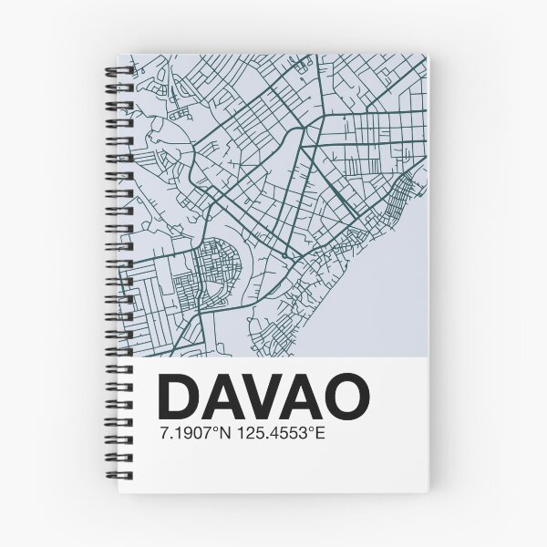 Item preview, Davao City Map- Bughaw designed and sold by LoveLocale.