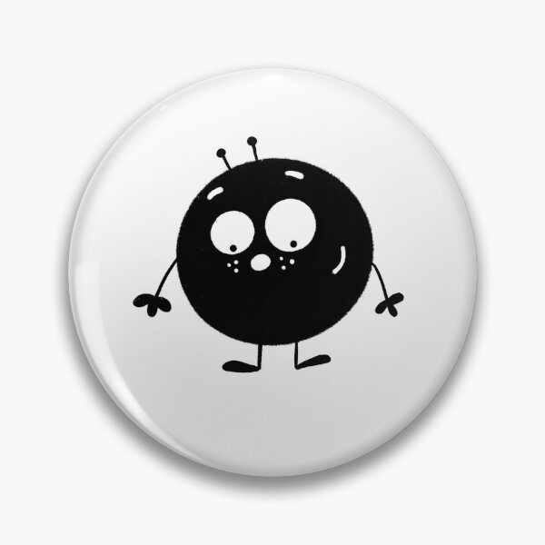 Item preview, Funny black and white creature nr1 designed and sold by KateCrafts.