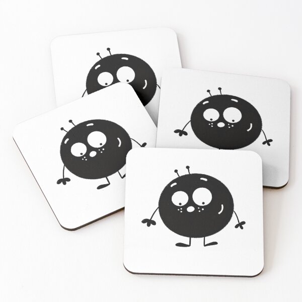 Item preview, Funny black and white creature nr1 designed and sold by KateCrafts.