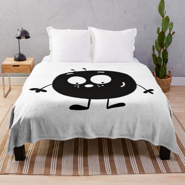 Item preview, Funny black and white creature nr1 designed and sold by KateCrafts.